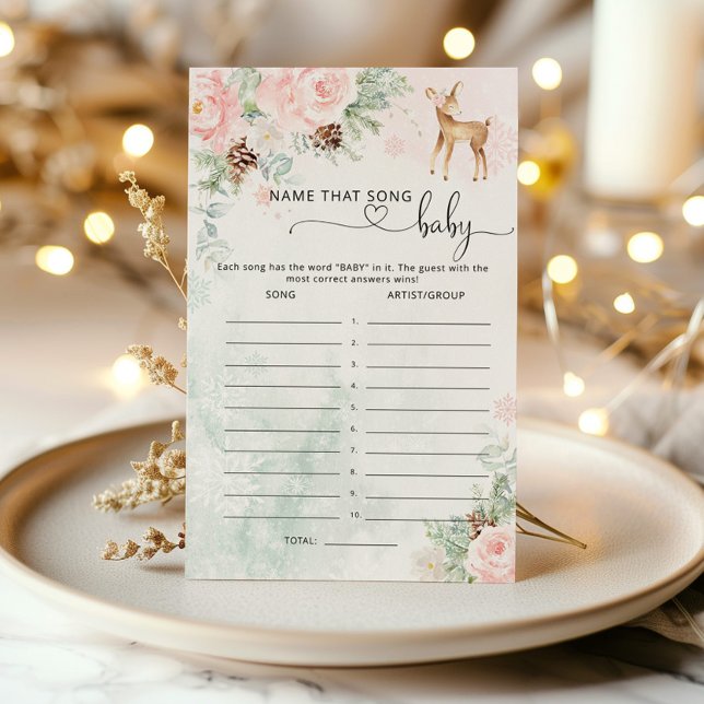 Oh Deer Chá de fraldas Chame esse jogo (Criador carregado)