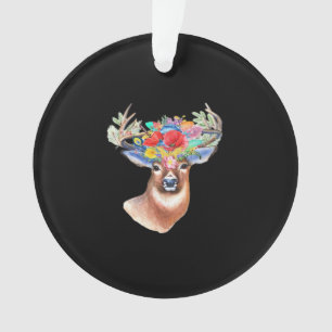 Oh Deer Estilo Artístico Moderno Enfeite de Acríli