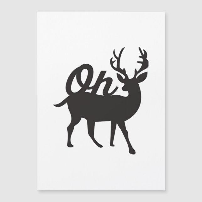 Oh Deer Vibração Clássica Retro  (Frente)