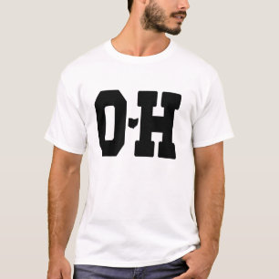 OH IO Ohio T-Shirt - Preto