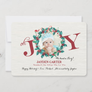 Oh Joy Holiday Foto de Nascimento Anúncio