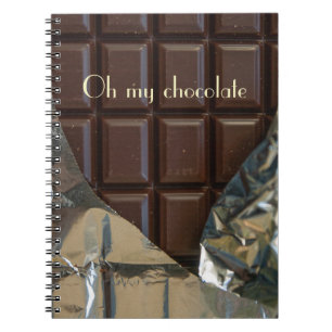 oh meu caderno de chocolate