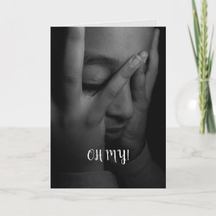 OH MEU CARTÃO DE ANIVERSÁRIO.