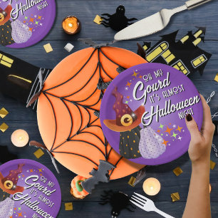 Oh Meu Jerimum Está Quase o Halloween  Pratos de S