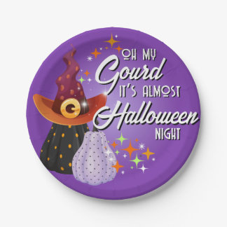 Oh Meu Jerimum Está Quase o Halloween  Pratos de S
