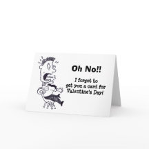 Oh Não, Esqueci-Me Do Seu Cartão De Dia de os namo