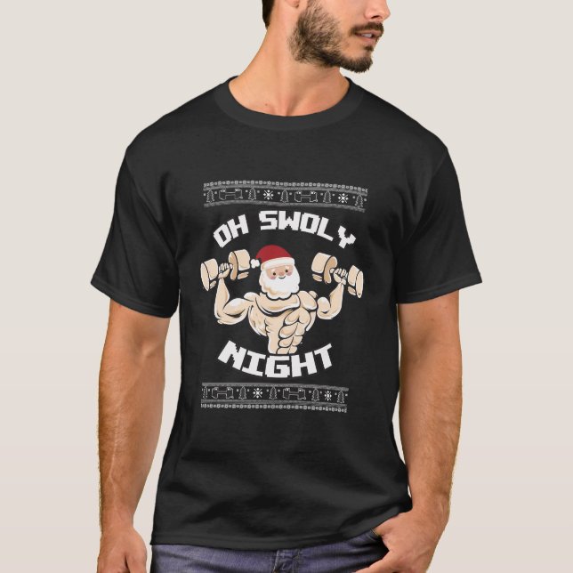 Oh Noite Suéter de Natal Feliz (Frente)