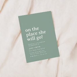 Oh, Os Lugares Que Ela Vai Formando Convite de fes