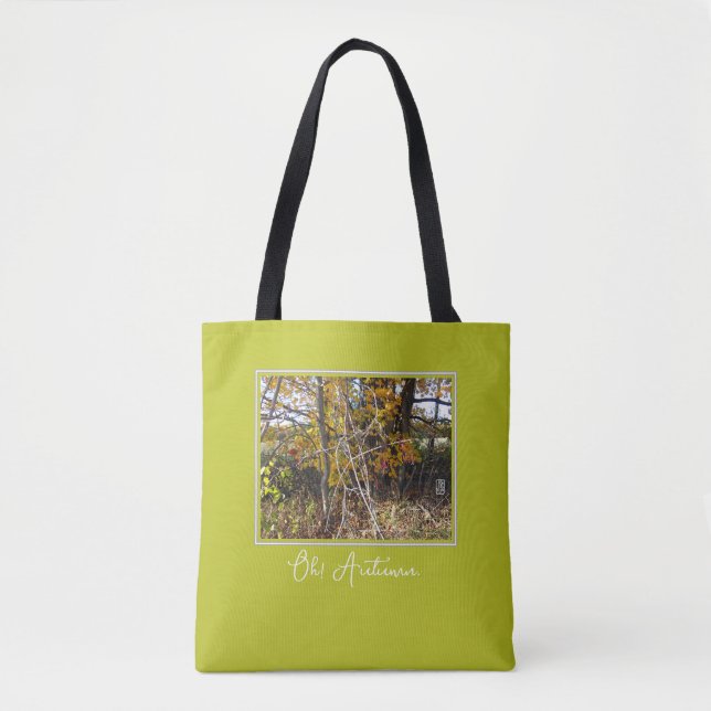 Oh! Outono. Tote Bag (Frente)