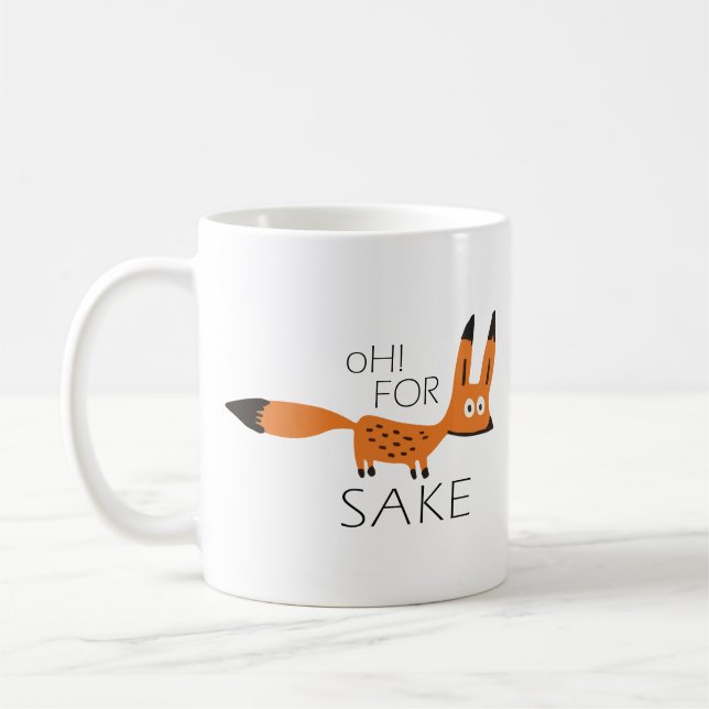 Oh para a causa do Fox! Caneca (Esquerda)