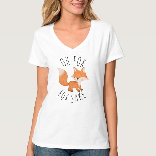 Oh para Fox Sake T-Shirt (Frente)