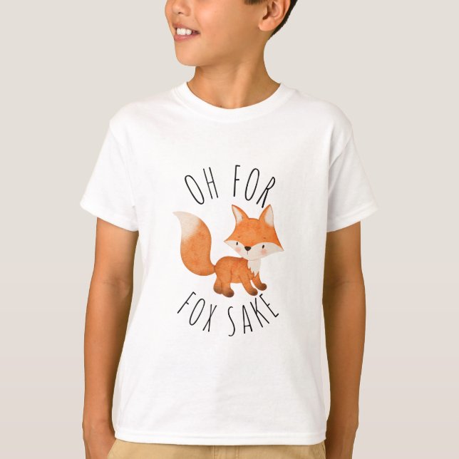 Oh para Fox Sake T-Shirt (Frente)