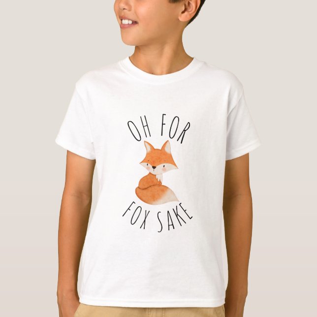 Oh para Fox Sake T-Shirt (Frente)
