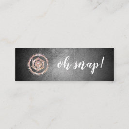 Oh pressão! Cartão de visita do fotógrafo do