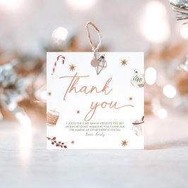 Oh, Que Bela Etiqueta De Aniversário De Natal