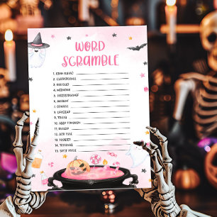 Oh Sheet Ghoul Halloween Jogo de Palavra