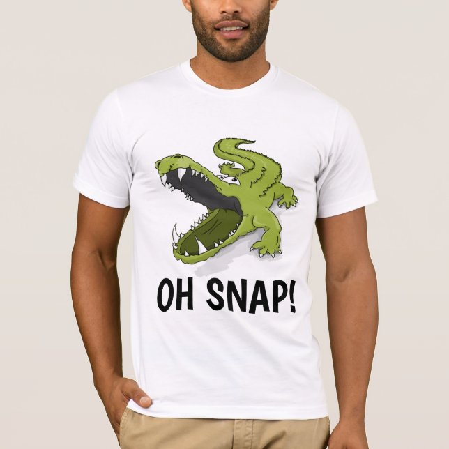 OH SNAP! ALLIGATOR T-Shirts (Frente)