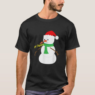 Oh Snowman - Camisa de Natal do Snowman - Arme Que