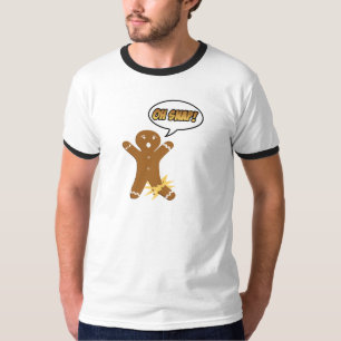 Oh t-shirt bonitos da acção de graças do homem 