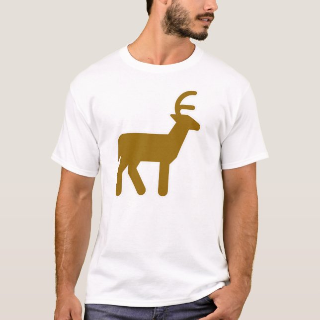 Oh t-shirt dos cervos (Frente)