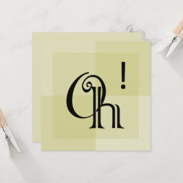 Oh! Tipografia Expressiva Moderna, Ocasião Toda