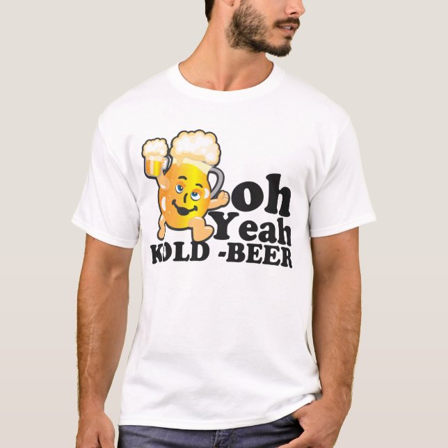oh yeah t-shirt da cerveja (Frente)