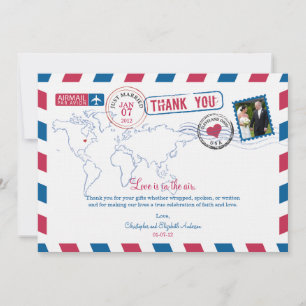 Ohio Carta de Agradecimento de Casamento pelo Corr