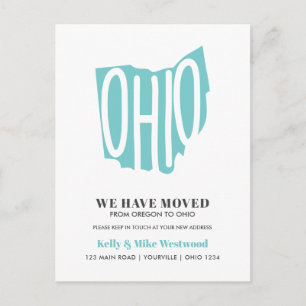 OHIO Movimentamos Novo Endereço Novo Cartão Postal