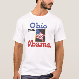 Ohio para a camiseta de Obama