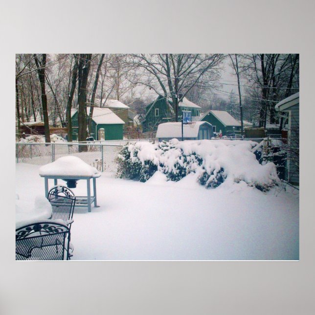 OHIO SNOW poster (Frente)