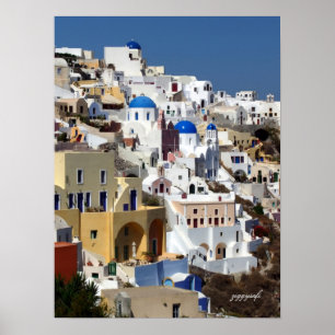 Oia, poster da piscina
