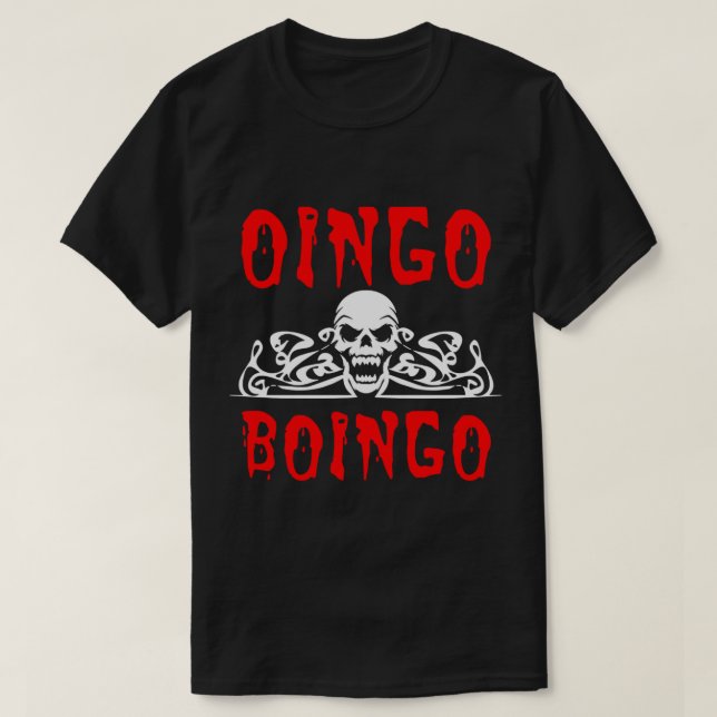 Oingo Boingo Classic T-Shirt (Frente do Design)