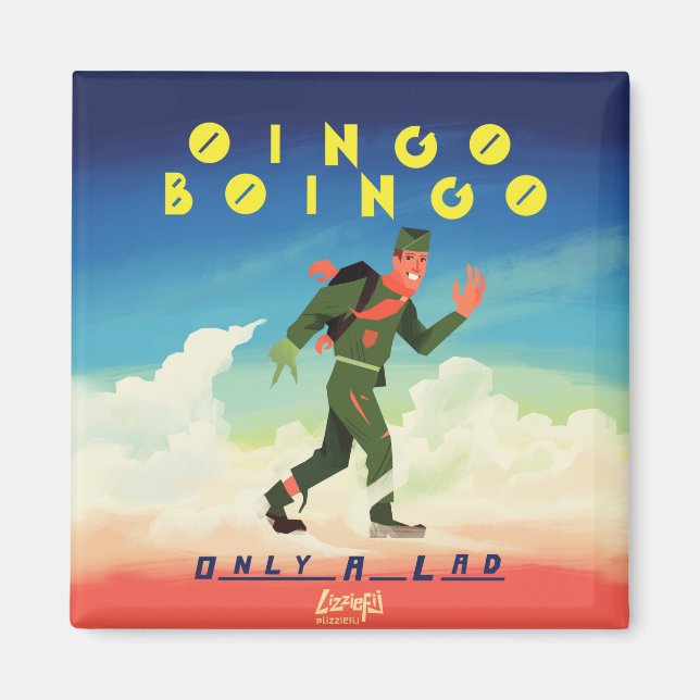 Oingo Boingo só um íman (Frente)