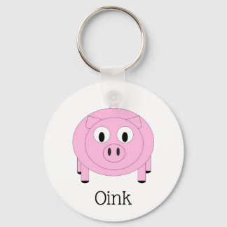 'Oink' Little Pig Chaveiro