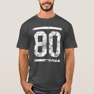 Oitenta anos de t-shirt velho