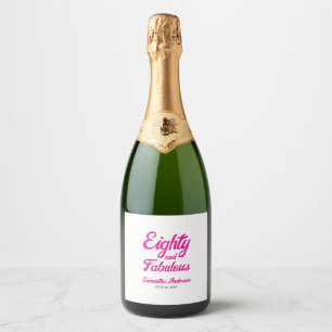 Oitenta Moderna e Fabulosa Rosa Aniversário de 80
