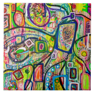 Oito Martinis 6 x 6 Azulejo cerâmico