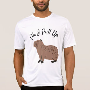 Ok, Eu Puxo Capybara Engraçada T-Shirt