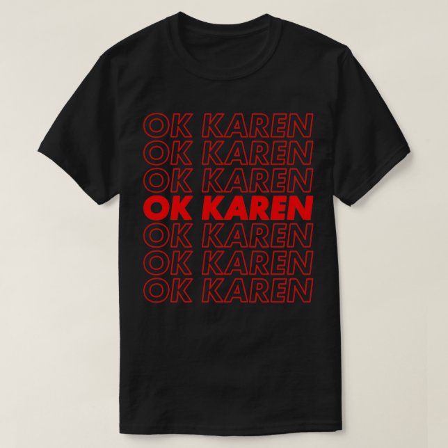 OK Karen Pullover (Frente do Design)