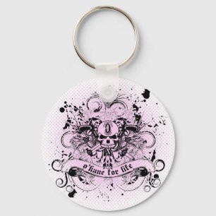 O'Kane para o chaveiro da vida (rosa & preto)