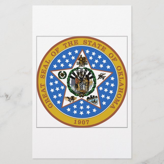 Oklahoma State Seal (Frente)