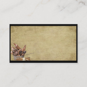 Ol formou a Cookin'- cartões de negócios Prim