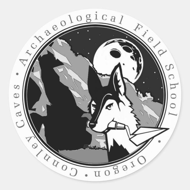 Ol' Willard, o adesivo redondo Coyote (Frente)