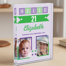 Olá 21 (qualquer idade) nome data estabelecida ver