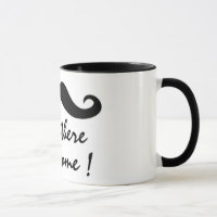 olá ali belo design de caneca de café engraçada