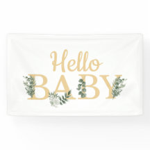 Olá Baby Eucalyptus Banner