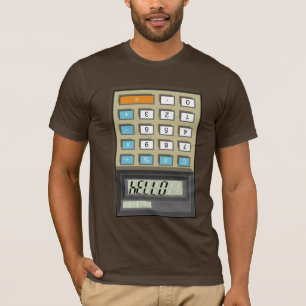 Olá! camisa da calculadora