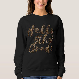 Olá Camiseta Quinta Série De Volta à Escola Profes