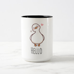 Olá Caneca de Pato Xícara de Café de Pato Minima