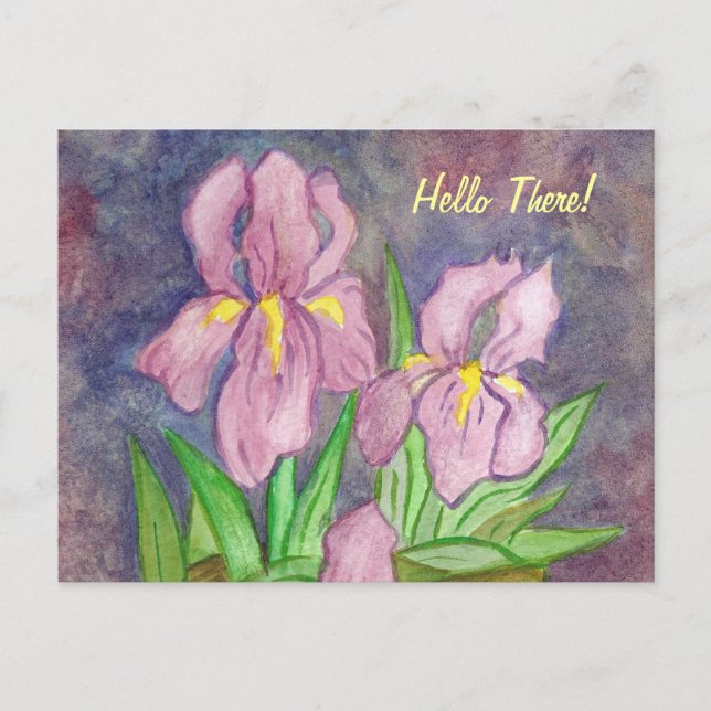 Olá! Cartão Postal (Frente)